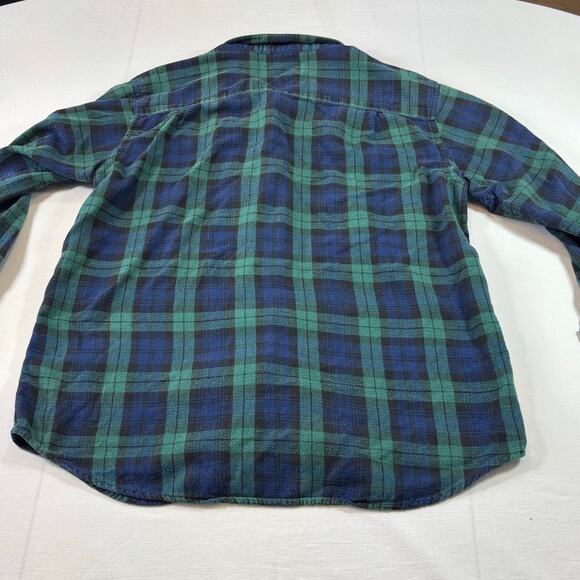 Vintage 90s Teddy Bears Embroidered Plaid Flannel Button Up, Womens Size L - Picture 3 of 6